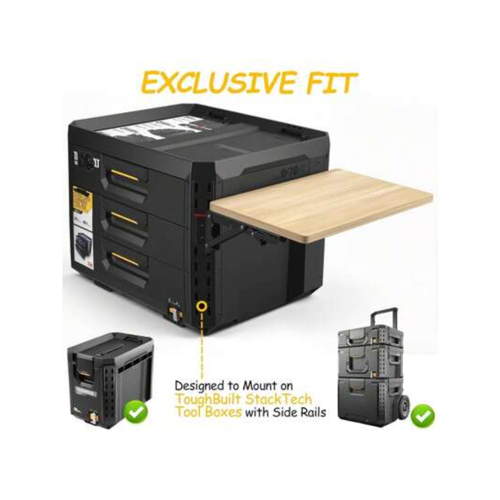 Workshop Tools Table - Inklapbare werktafel voor montage aan de