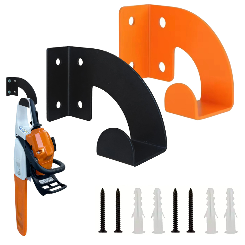 Workshop Tools On Wall - Zware metalen kettingzaag wandmontagehanger, werkplaats gereedschap