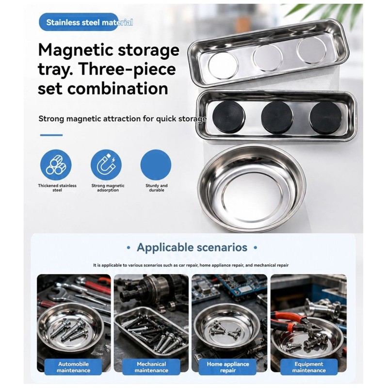 Sterke magnetische schroefhoud - Magnetic Parts Tray recensie en prijs